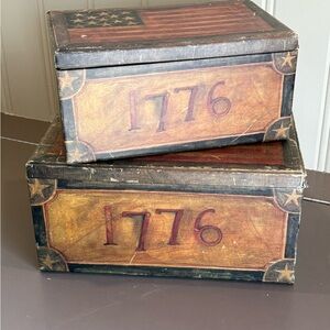 1776 Decorative Storage Boxes